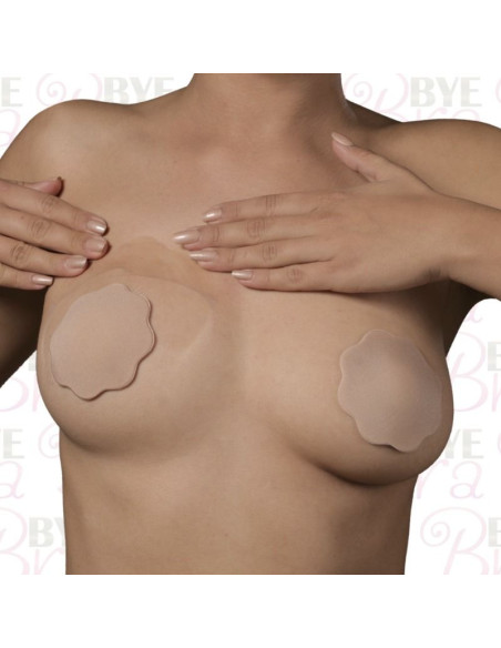 BYE-BRA - BREASTS ENHANCER NIPPLE COVERS SYLICON CUP A-C