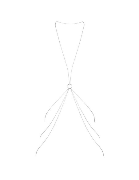 BIJOUX - MAGNIFIQUE METAL CHAINS FOR THE BODY 8 SILVER