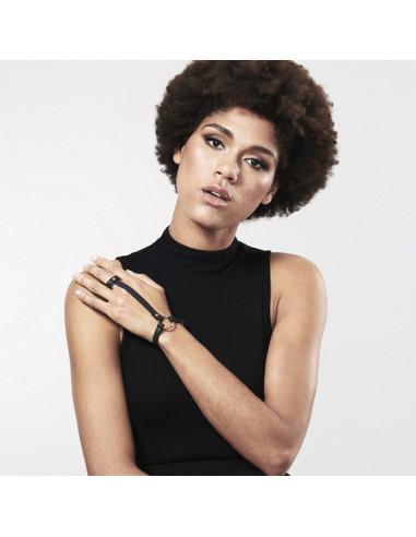 BIJOUX - INDISCRETS MAZE BRACELET - HAND HARNESS BLACK