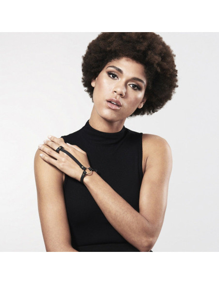BIJOUX - INDISCRETS MAZE BRACELET - HAND HARNESS BLACK