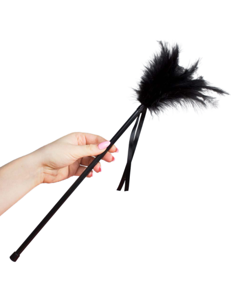 SECRETPLAY - BLACK FEATHERS 40 CM