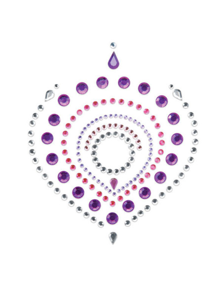 BIJOUX - INDISCRETS FLAMBOYANT LILA ir PINK