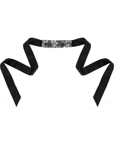 COQUETTE CHIC DESIRE - LACE MASK BLACK