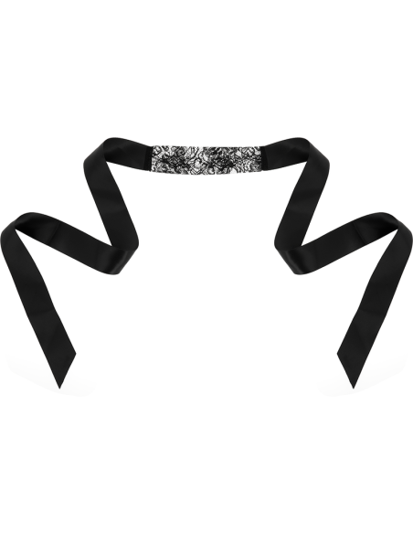 COQUETTE CHIC DESIRE - LACE MASK BLACK