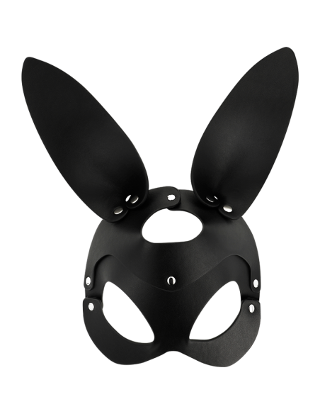 COQUETTE CHIC DESIRE - VEGAN LEATHER MASK WITH BUNNY EARS