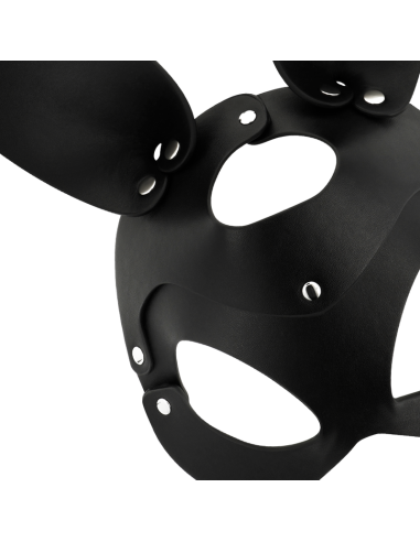 COQUETTE CHIC DESIRE - VEGAN LEATHER MASK WITH BUNNY EARS