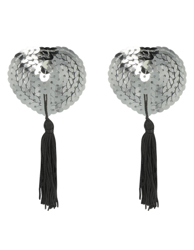 COQUETTE CHIC DESIRE - NIPPLE COVERS SILVER