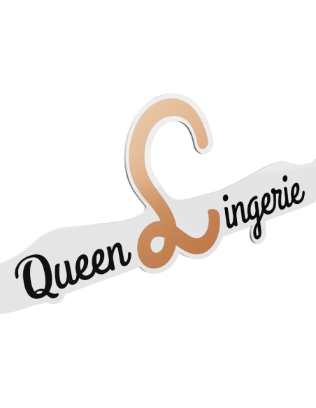 QUEEN LINGERIE - APATINIŲ TRIKOTAŽO PAKABA 27,5 CM 1 VNT.