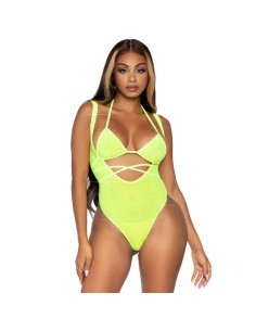 LEG AVENUE - BIKINI TOP AND BODYSUIT ONE SIZE