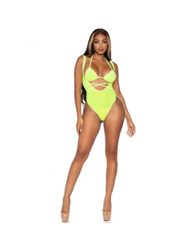LEG AVENUE - BIKINI TOP AND BODYSUIT ONE SIZE