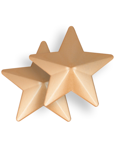 COQUETTE CHIC DESIRE - NIPPLE COVERS GOLDEN STARS