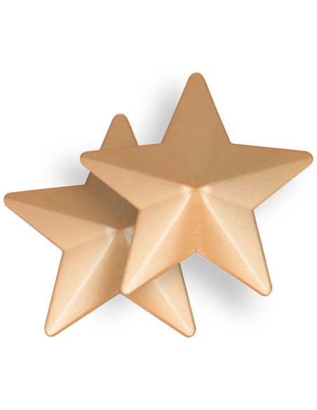 COQUETTE CHIC DESIRE - NIPPLE COVERS GOLDEN STARS