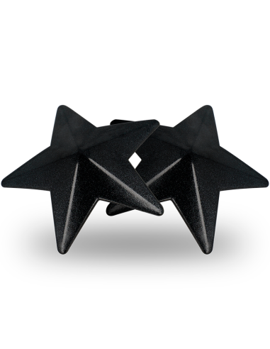 COQUETTE CHIC DESIRE - NIPPLE COVERS BLACK STARS