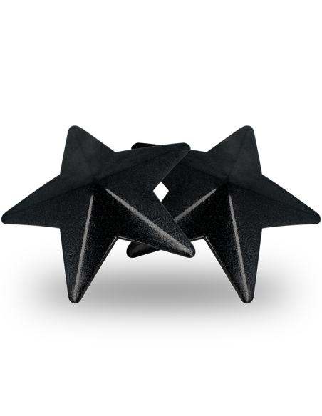 COQUETTE CHIC DESIRE - NIPPLE COVERS BLACK STARS