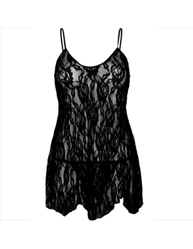 LEG AVENUE - CHEMISE FLOWER LACE