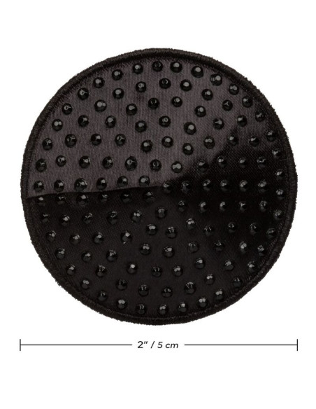 CALEXOTICS - RADIANCE ROUND SHAPE JEWEL NIPPLE COVERS