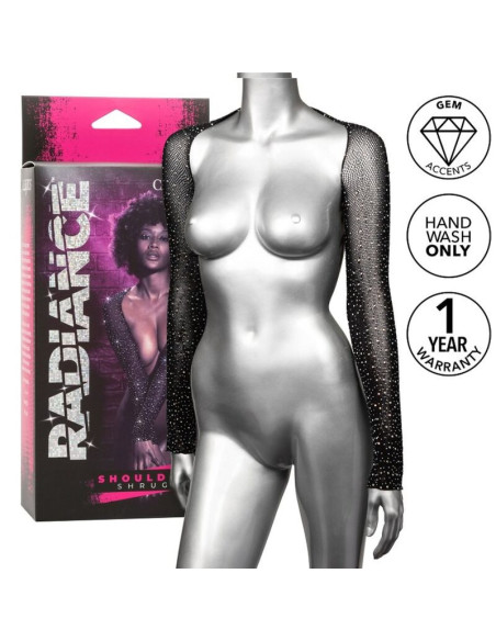 CALEXOTICS - RADIANCE SHOULDER SHRUG RHINE