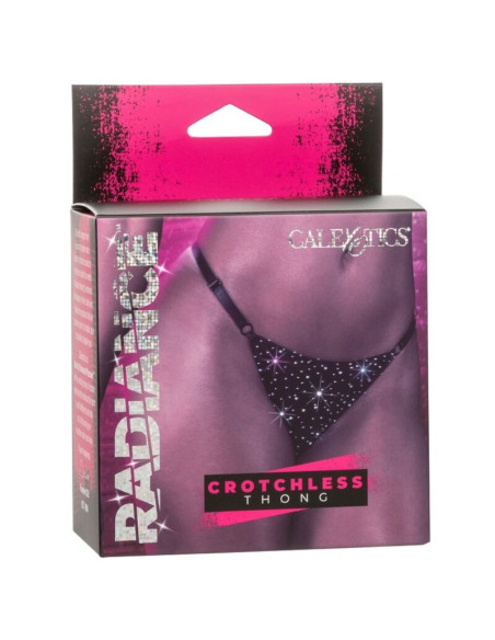CALEXOTICS - RADIANCE CROTCHLESS THONG RHINE
