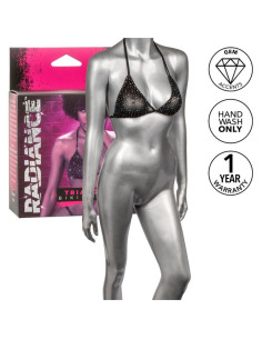 CALEXOTICS - RADIANCE TRIANGLE BIKINI TOP RHINE