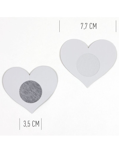 SECRET PLAY - WOW BOOBS HEART NIPPLE COVERS