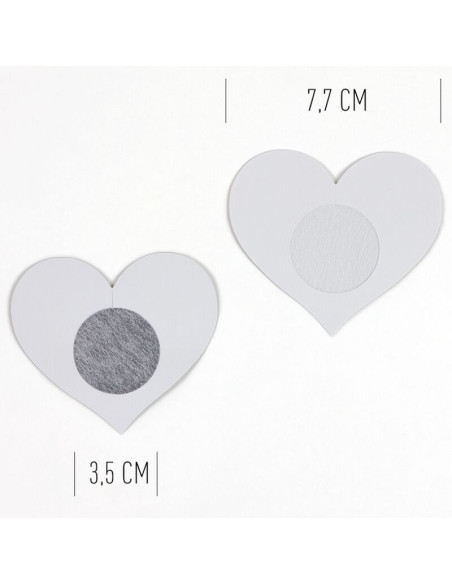 SECRET PLAY - WOW BOOBS HEART NIPPLE COVERS