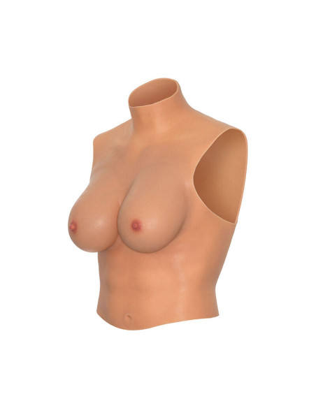 HIDDEN DESIRE - ALTER EGO WEARABLE BREAST SHIRT D-CUP FLESH