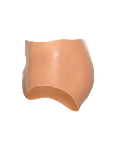 HIDDEN DESIRE - ALTER EGO OPEN VAGINA BRIEF HIGH WAIST FLESH