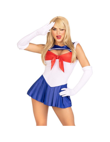 LEG AVENUE - COSTUME SEXY SAILOR MULTICOLOR M
