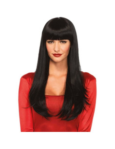 LEG AVENUE - BANGIN LONG STRAIGHT WIG BLACK