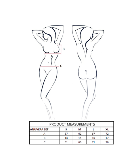 PASSION - ANUVERA BRA THONG SET FIRE BRICK L-XL