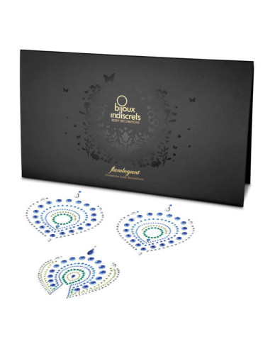 BIJOUX - INDISCRETS FLAMBOYANT BLUEandGREEN