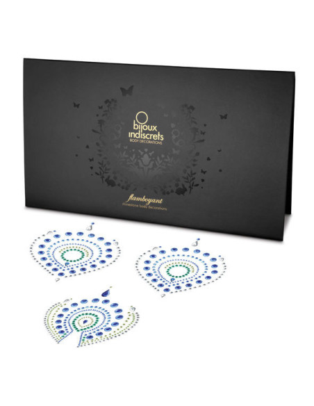 BIJOUX - INDISCRETS FLAMBOYANT BLUEandGREEN