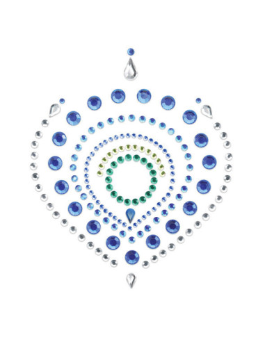 BIJOUX - INDISCRETS FLAMBOYANT BLUEandGREEN