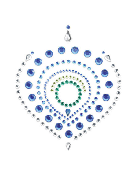 BIJOUX - INDISCRETS FLAMBOYANT BLUEandGREEN