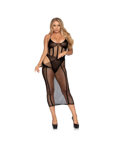 LEG AVENUE - BODYSUIT AND SKIRT SET ONE SIZE