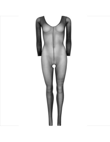 LEG AVENUE - BODYSTOCKING LONG SLEEVE BLACK