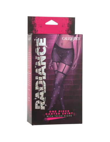 CALEXOTICS - RADIANCE GARTER SKIRT THIGH HIGHS
