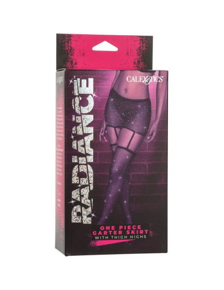 CALEXOTICS - RADIANCE GARTER SKIRT THIGH HIGHS