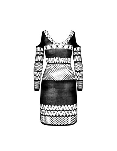 PASSION - BS 105 BODYSTOCKING BLACK ONE SIZE