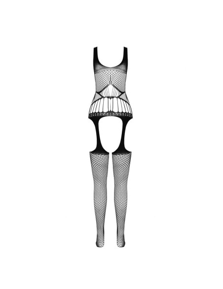 PASSION - BS 106 BODYSTOCKING RED ONE SIZE