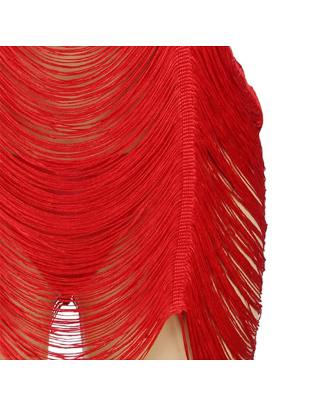 SUBBLIME - 954246 DIRŽELIAIS DENGTA SUKNELĖ SU STRINKELĖMIS, RAUDONA S-M