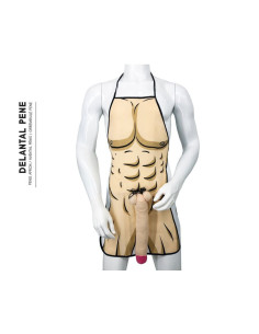DIABLO PICANTE - 3D PENIS APRON MUSCULAR AND BOLD