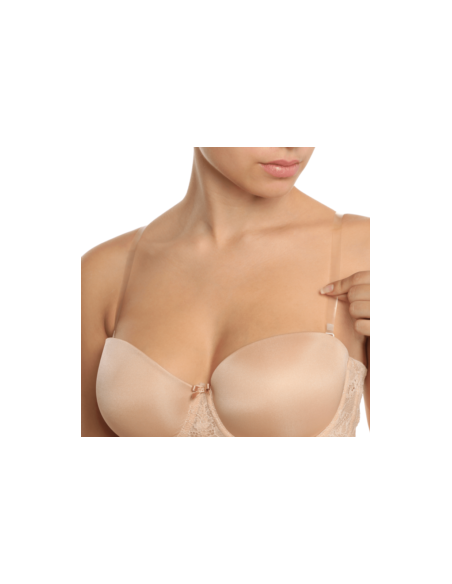 BYE-BRA - TIRANTES BRA TRASPARENT