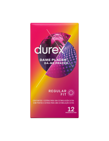 DUREX - DAME PLACER 12 VIENETŲ