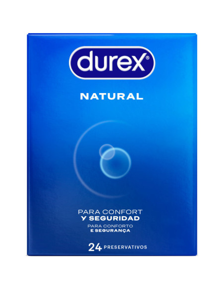 DUREX - NATURAL CONDOMS 24 UNITS