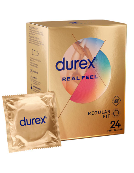 DUREX - REAL FEEL 24 UDS