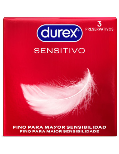 DUREX - SENSITIVE CONDOMS 3 UNITS
