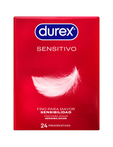 DUREX - SENSITIVE CONDOMS 24 UNITS