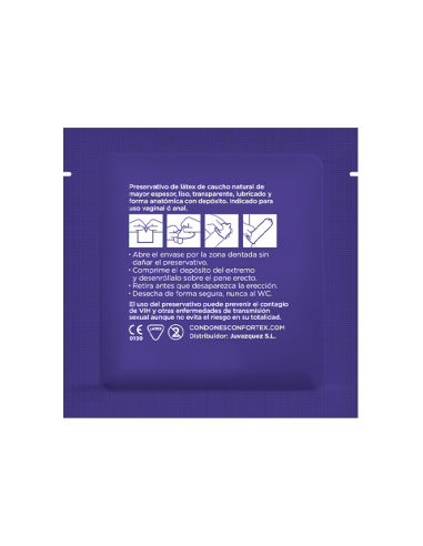 CONFORTEX - NATURE FORTE CONDOMS 144 UNITS