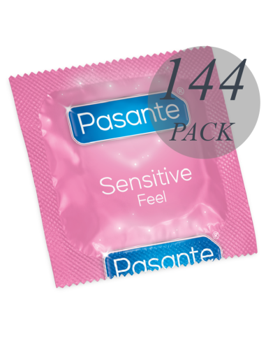 PASANTE - SENSITIVE ULTRAFINE CONDOMS 144 UNITS